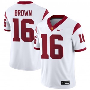 Men Prophet Brown White USC Trojans #16 College Football 2025-26 Jerseys 849099-901
