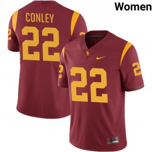 Women Braylon Conley Cardinal USC Trojans #22 College Football 2025 Jerseys 734723-142